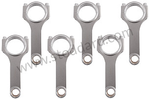 HIGH STRENGTH FORGED CONNECTING RODS (FULL SET) CARRILLO MAKE / REINFORCED CONNECTING ROD SCREWS STANDING UP TO ENGINE SPEEDS OF OVER 8,500 RPM (99A000540679)