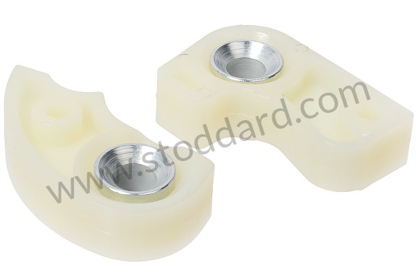 99A000542004 - PLASTIC REPAIR PART FOR DOOR STRIKE PLATE ON WING  for Porsche 911 70-73 &bull; 1972 &bull; 2.4E &bull; Coupe &bull; Manual Gearbox, 4 Speed