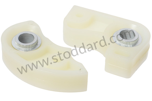 99A000542004 - PLASTIC REPAIR PART FOR DOOR STRIKE PLATE ON WING  for Porsche 911 70-73 &bull; 1972 &bull; 2.4E &bull; Coupe &bull; Manual Gearbox, 4 Speed