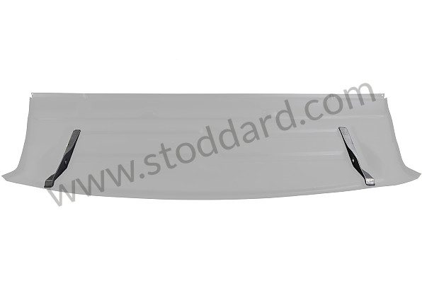99A000542014 - FIXING HOLDER FOR REAR ENGINE COVER WELDED ON REAR PARCEL SHELF for Porsche 911 74-77 + 912E &bull; 1976 &bull; 912E &bull; Coupe &bull; Manual Gearbox, 5 Speed