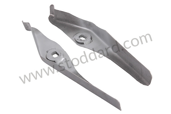 99A000542014 - FIXING HOLDER FOR REAR ENGINE COVER WELDED ON REAR PARCEL SHELF for Porsche 911 74-77 + 912E &bull; 1976 &bull; 912E &bull; Coupe &bull; Manual Gearbox, 5 Speed