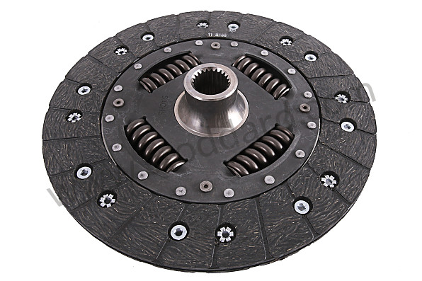 99A000543379 - DAMPED ORGANIC CLUTCH DISC for Porsche 997 Turbo 10-13 &bull; 2011 &bull; 997 Gt2 Rs &bull; Coupe &bull; Manual Gearbox, 6 Speed