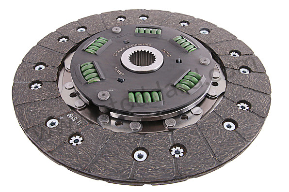 99A000543380 - DAMPED ORGANIC CLUTCH DISC for Porsche 996 Gt3 / Gt3-1 &bull; 2000 &bull; 996 Gt3 &bull; Coupe &bull; Manual Gearbox, 6 Speed