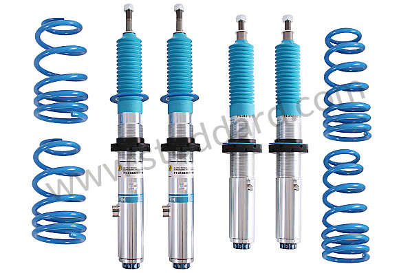99A000543447 - BILSTEIN SPORTS SUSPENSION KIT WITH ADJUSTABLE HEIGHT AND HARDNESS (WITHOUT PSAM) for Porsche 