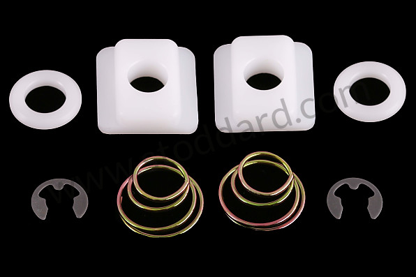 99A000544948 - REPAIR KIT FOR DOOR WINDOW RAIL  for Porsche 912 &bull; 1966 &bull; 912 1.6 &bull; Coupe &bull; Manual Gearbox, 4 Speed