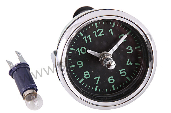99A000544949 - QUARTZ WATCH 356 1950-1965 VDO STYLE for Porsche 356C &bull; 1963 &bull; 1600 C (616/15) &bull; Cabrio C &bull; Manual Gearbox, 4 Speed