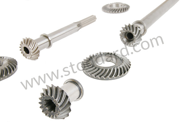 99A000552864 - TIMING PINION AND SHAFT KIT 356 CARRERA 587 COMPLETE FOR AN ENGINE for Porsche 356B T6 &bull; 1962 &bull; 2000 Carrera Gs (587/1) &bull; Coupe Reutter B T6 &bull; Manual Gearbox, 4 Speed