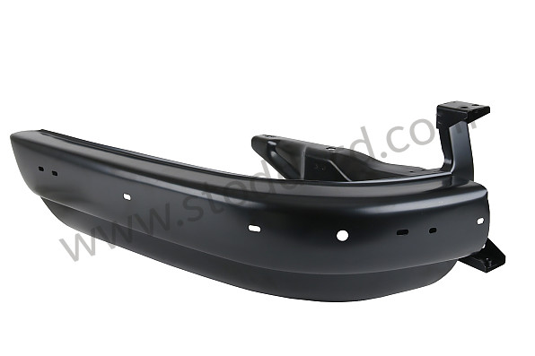 99A000554654 - SILVER BUMPER 911 65-68 WITHOUT EXHAUST CUTAWAY FOR FITTING SPORTS SILENCER WITH CENTRAL TAIL PIPES for Porsche 912 &bull; 1966 &bull; 912 1.6 &bull; Coupe &bull; Manual Gearbox, 4 Speed