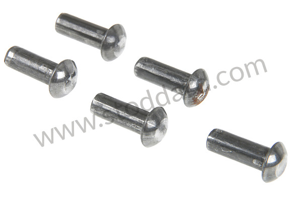99A000554662 - RIVET, SEAT RAIL SPRING for Porsche 