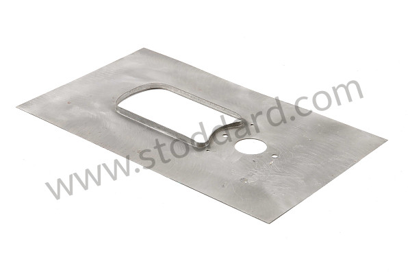 99A000554692 - FRONT GRILLE REPAIR PLATE 356 A for Porsche 356A &bull; 1955 &bull; 1600 S (616/2) &bull; Speedster A T1 &bull; Manual Gearbox, 4 Speed