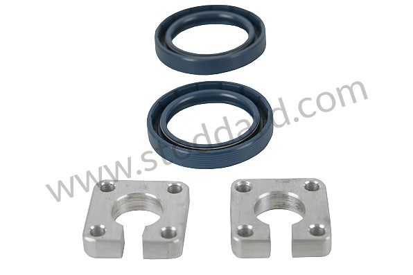 99A000554736 - FRONT BRAKE DRUM KIT FOR 356 1600 GT 60 MM ( 2 DRUMS + LININGS) for Porsche 356B T5 &bull; 1959 &bull; 1600 (616/1 T5) &bull; Cabrio B T5 &bull; Manual Gearbox, 4 Speed