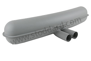 METAL SILENCER 911 65-73 + 914/6 GT3 LOOK TAIL PIPE  (99A000555796)