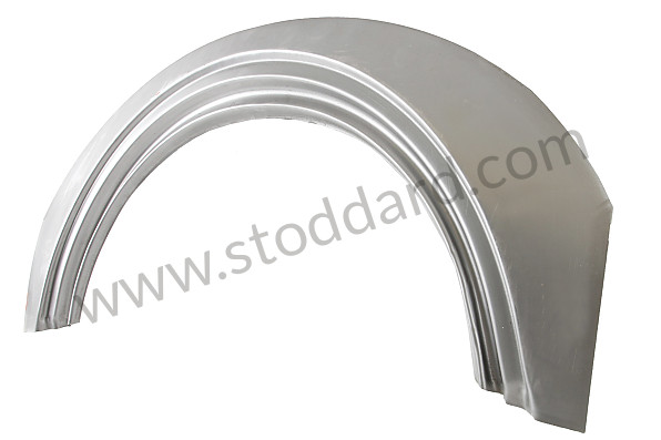 99A000555820 - FRONT DRIP CHANNEL UNDER BOOT COVER for Porsche 356B T5 &bull; 1959 &bull; 1600 (616/1 T5) &bull; Cabrio B T5 &bull; Manual Gearbox, 4 Speed