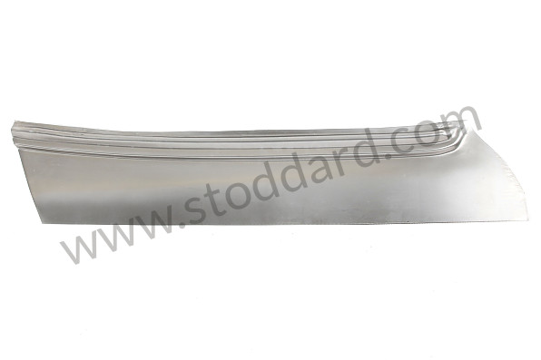 99A000555822 - SIDE DRIP CHANNEL FOR FRONT BOOT  for Porsche 356C &bull; 1963 &bull; 1600 C (616/15) &bull; Cabrio C &bull; Manual Gearbox, 4 Speed