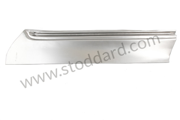 99A000555822 - SIDE DRIP CHANNEL FOR FRONT BOOT  for Porsche 356C &bull; 1963 &bull; 1600 C (616/15) &bull; Cabrio C &bull; Manual Gearbox, 4 Speed