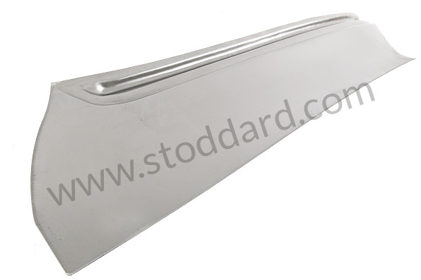 99A000555822 - SIDE DRIP CHANNEL FOR FRONT BOOT  for Porsche 356C &bull; 1963 &bull; 1600 C (616/15) &bull; Cabrio C &bull; Manual Gearbox, 4 Speed