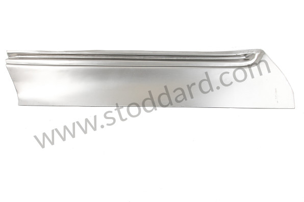 99A000555823 - SIDE DRIP CHANNEL FOR FRONT BOOT  for Porsche 356A &bull; 1955 &bull; 1300 (506/2) &bull; Cabrio A T1 &bull; Manual Gearbox, 4 Speed