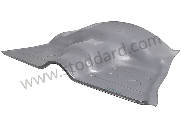 99A000555828 - COMPLETE REAR SEAT BASE for Porsche 356A &bull; 1955 &bull; 1300 (506/2) &bull; Cabrio A T1 &bull; Manual Gearbox, 4 Speed