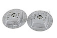 SEAT HOLDER ON FRONT FLOOR 356 6-SPEED BOX+C - PAIR (ONE SCREW HOLE)