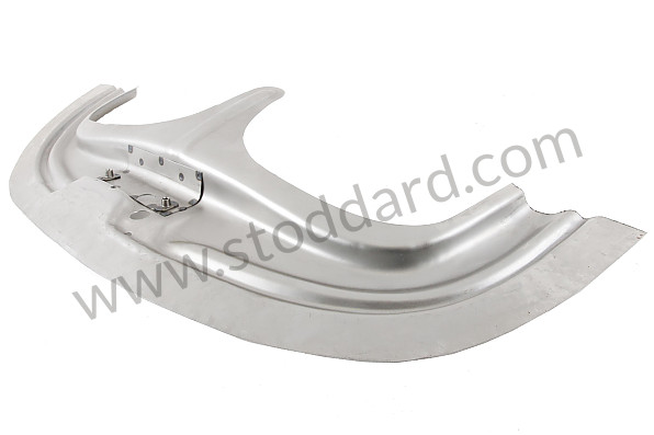 99A000555897 - LOWER INTERNAL STRUCTURE FOR FRONT BOOT COVER for Porsche 356C &bull; 1963 &bull; 2000 Carrera Gs (587/1) &bull; Cabrio C &bull; Manual Gearbox, 4 Speed