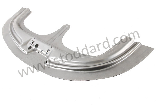 99A000555897 - LOWER INTERNAL STRUCTURE FOR FRONT BOOT COVER for Porsche 356C &bull; 1963 &bull; 2000 Carrera Gs (587/1) &bull; Cabrio C &bull; Manual Gearbox, 4 Speed