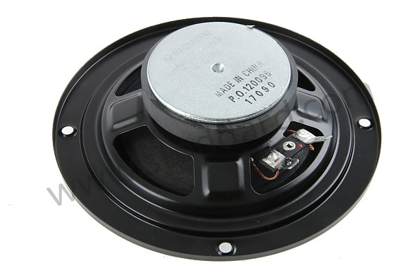 99A000555898 - ROUND SPEAKER for Porsche 356C &bull; 1963 &bull; 1600 C (616/15) &bull; Cabrio C &bull; Manual Gearbox, 4 Speed