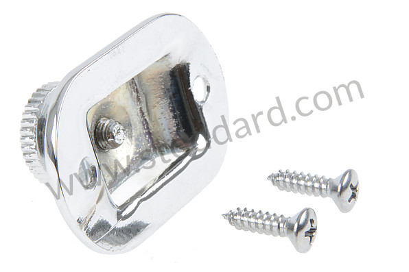 99A000555906 - HEAD RESTRAINT HOLDER ON SEAT for Porsche 356A &bull; 1955 &bull; 1300 (506/2) &bull; Cabrio A T1 &bull; Manual Gearbox, 4 Speed