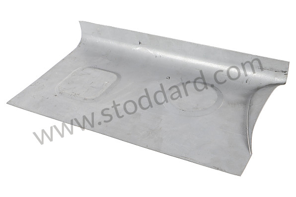 99A000555957 - LOWER METAL PLATE IN FRONT OF THE REAR SEATS for Porsche 356A &bull; 1955 &bull; 1300 (506/2) &bull; Cabrio A T1 &bull; Manual Gearbox, 4 Speed