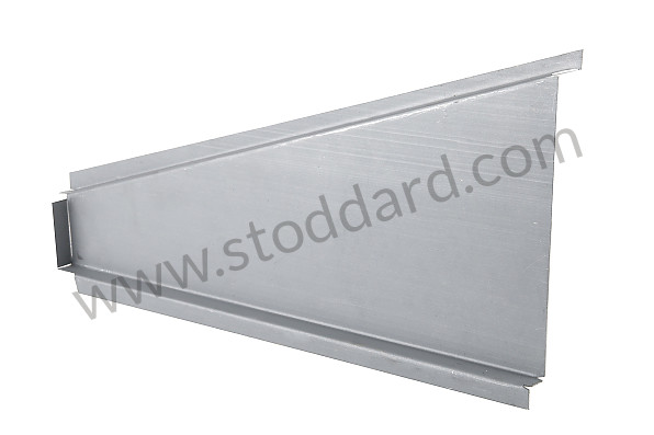 99A000555962 - END PLATE FOR REAR STRINGER WITH RAIL FOR ENGINE COVER for Porsche 356A &bull; 1955 &bull; 1300 (506/2) &bull; Cabrio A T1 &bull; Manual Gearbox, 4 Speed