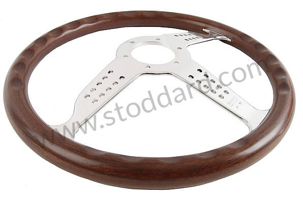 99A000555979 - STEERING WHEEL GRAND PRIX CHROME / WOOD for Porsche 