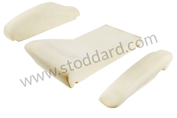 99A000557377 - RIGHT SIDE FOAM BASE FOR RECARO SPORTS SEAT, 911 69-73  for Porsche 