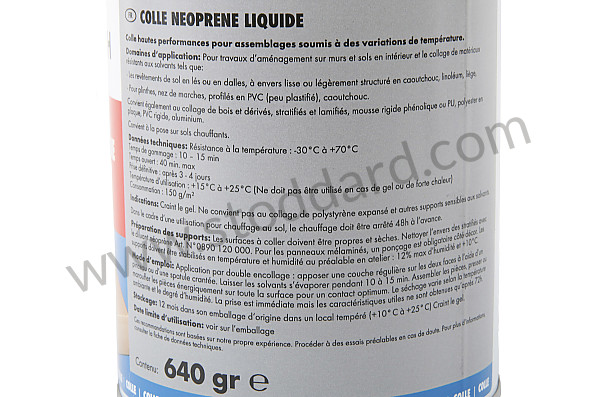 99A000557404 - LIQUID NEOPRENE GLUE  for Porsche 996 Gt3 / Gt3-1 &bull; 2000 &bull; 996 Gt3 &bull; Coupe &bull; Manual Gearbox, 6 Speed