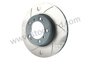 BRAKE DISC SLOTTED / FRONT LEFT (99A000560409)