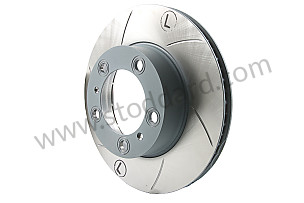 BRAKE DISC SLOTTED / FRONT LEFT (99A000560416)