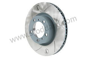 BRAKE DISC SLOTTED / FRONT LEFT (99A000560438)