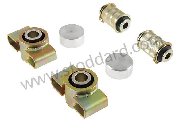 99A000560458 - UNIBAL KIT FOR FRONT TRIANGLE (4 SILENT BLOCKS UNIBAL) for Porsche 944 85-88 &bull; 1987 &bull; 944 S &bull; Coupe &bull; Manual Gearbox, 5 Speed
