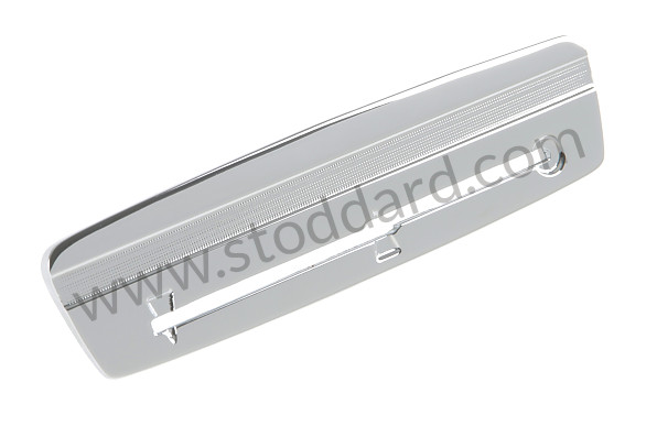 99A000563647 - VENTILATION CONTROL FASCIA   for Porsche 356C &bull; 1963 &bull; 1600 C (616/15) &bull; Cabrio C &bull; Manual Gearbox, 4 Speed