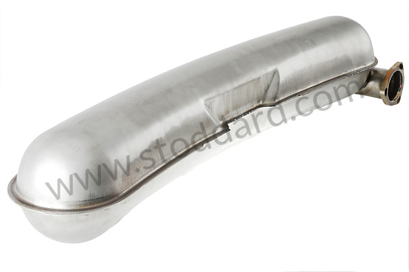 99A000563662 - STAINLESS STEEL SPORT SSI FINAL SILENCER 1 ORIGINAL OUTLET 60 MM for Porsche 