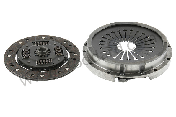 99A000563664 - CLUTCH KIT (MECHANISM AND DISC) for Porsche 911 70-73 &bull; 1972 &bull; 2.4T-E &bull; Coupe &bull; Manual Gearbox, 5 Speed
