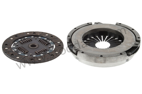 99A000563664 - CLUTCH KIT (MECHANISM AND DISC) for Porsche 911 70-73 &bull; 1972 &bull; 2.4T-E &bull; Coupe &bull; Manual Gearbox, 5 Speed