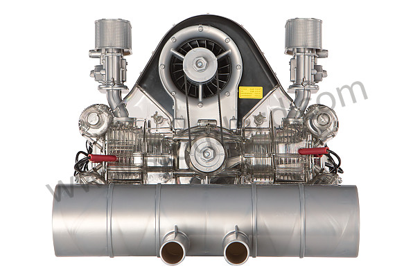 99A000566404 - ENGINE 356 1/3 SCALE WITH SOUND AND ENGINE MOTION (ENGLISH & GERMAN) for Porsche 