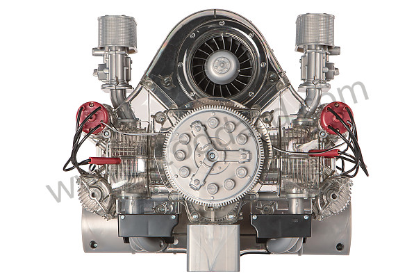 99A000566404 - ENGINE 356 1/3 SCALE WITH SOUND AND ENGINE MOTION (ENGLISH & GERMAN) for Porsche 