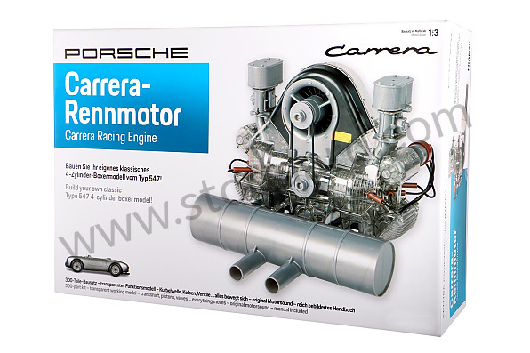 99A000566404 - ENGINE 356 1/3 SCALE WITH SOUND AND ENGINE MOTION (ENGLISH & GERMAN) for Porsche 