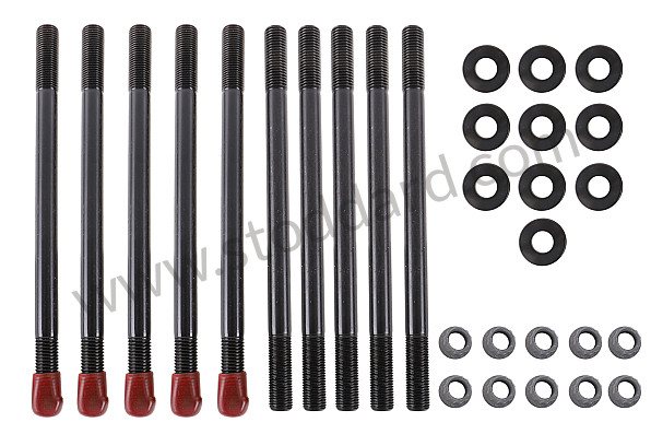 99A000566421 - VERY HIGH STRENGTH COMPETITION CYLINDER HEAD STUD KIT for Porsche 944 82-85 &bull; 1985 &bull; 944 2.5 Serie 1 &bull; Coupe &bull; Manual Gearbox, 5 Speed
