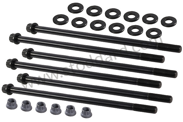 99A000566433 - REINFORCED COMPETITION VERSION BLOCK CLAMPING STUD KIT for Porsche 914 &bull; 1974 &bull; 914/4 1.8 Carbu &bull; Manual Gearbox, 5 Speed