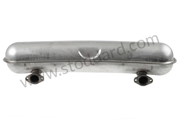 99A000570418 - STAINLESS STEEL SSI SILENCER 911 65-73 + 914/6 GT3 LOOK TAIL PIPE for Porsche 