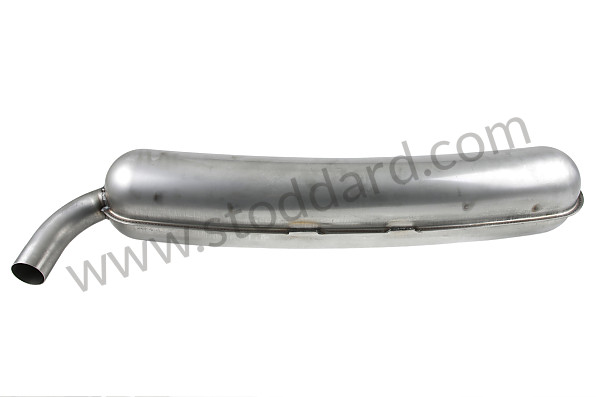 99A000570419 - STAINLESS STEEL  SSI FINAL SILENCER 1 OUTLET ORIGINAL TYPE for Porsche 