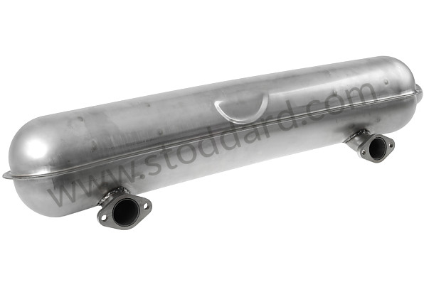 99A000570419 - STAINLESS STEEL  SSI FINAL SILENCER 1 OUTLET ORIGINAL TYPE for Porsche 