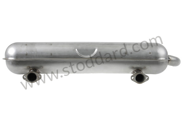 99A000570419 - STAINLESS STEEL  SSI FINAL SILENCER 1 OUTLET ORIGINAL TYPE for Porsche 