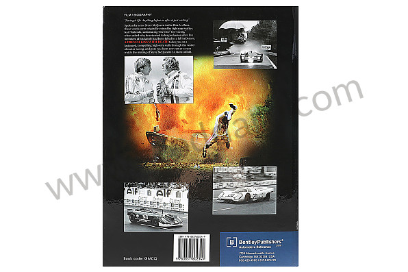 99A000570810 - BOOK "STEVE MCQUEEN AND THE MAKING OF LE MANS" for Porsche 